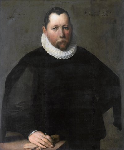 Ritratto di Pieter Jansz. Kies (1536-1597) da Cornelis van Haarlem